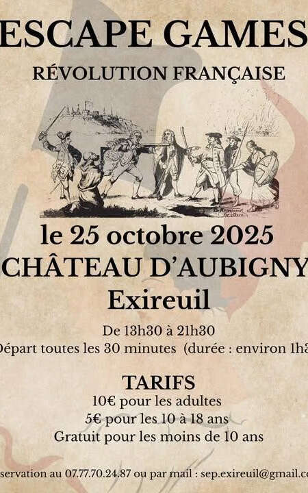 Escape Game : Révolution Française