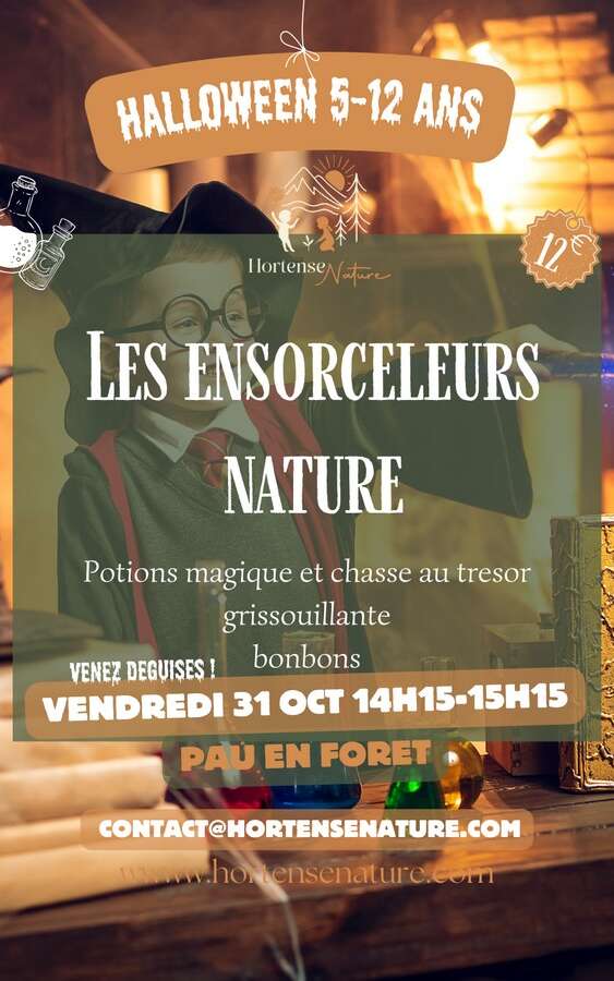 Les ensorceleurs nature Halloween