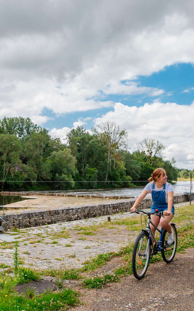 Le Cher à vélo... de Montrichard jusqu'à Chenonceau