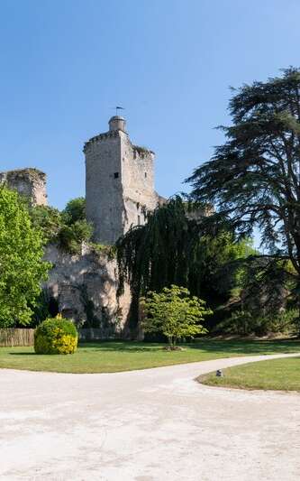 Park and ruins of the Château de Vendôme