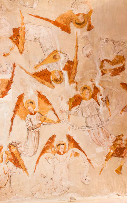 Les anges musiciens des Loges