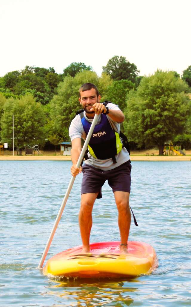 Location de paddle à l'heure à Brûlon