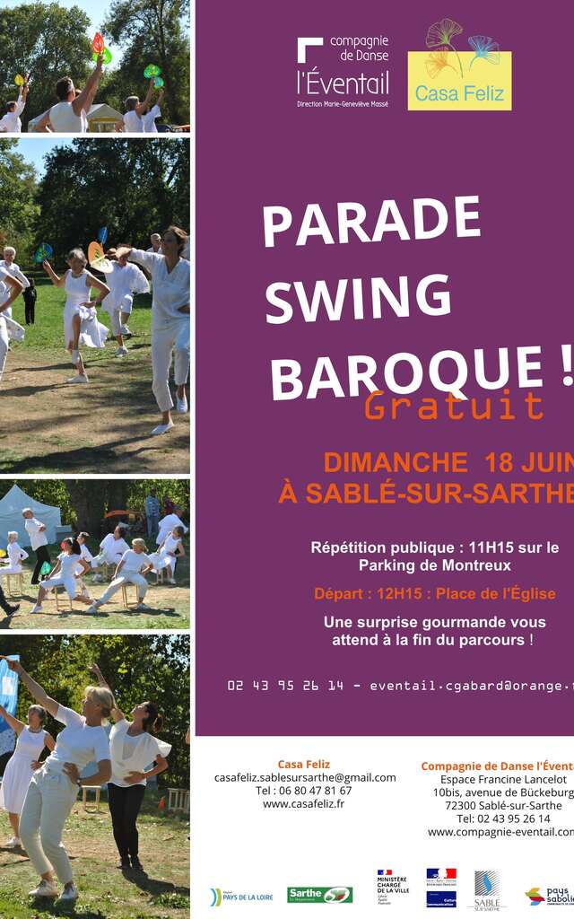 PARADE BAROQUE - COMPAGNIE DE DANSE L'ÉVENTAIL /CASA FELIZ