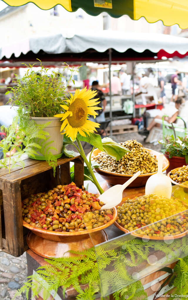 Marché à Saint-Céré