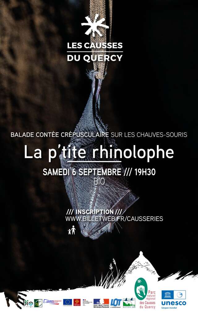 La p’tite rhinolophe : Balade contée crépusculaire sur les chauves-souris