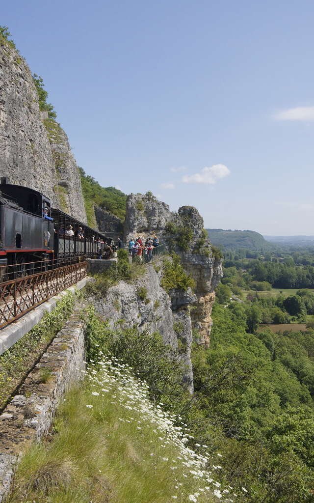 Train à vapeur de Martel