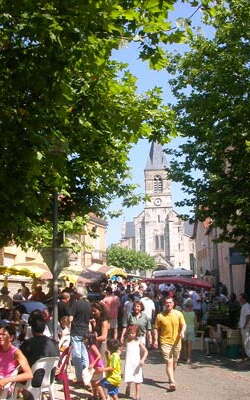 Marché à Limogne-en-Quercy