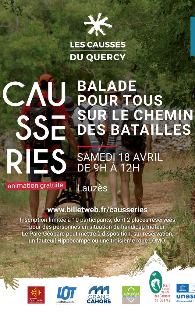 Balade pour tous sur le chemin des batailles