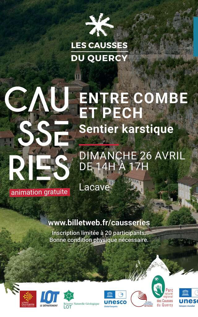 Entre combe et pech sentier karstique