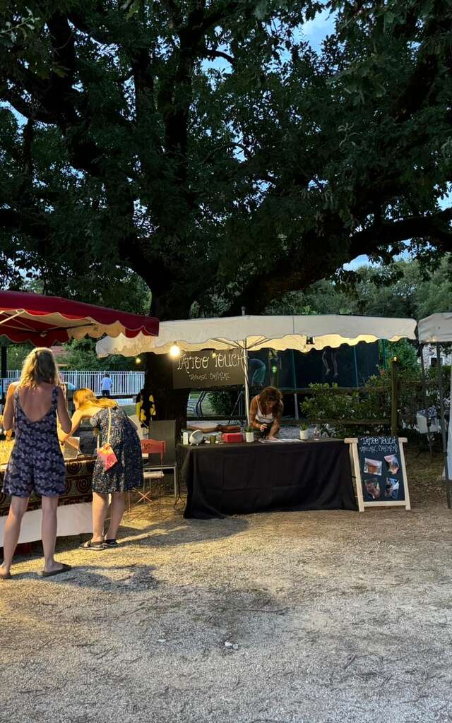 Marché du camping du Roc
