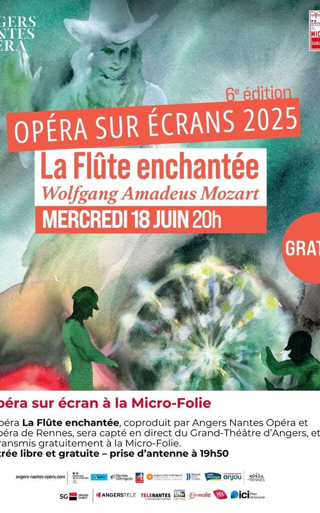 Opéra sur écrans : La flûte enchantée