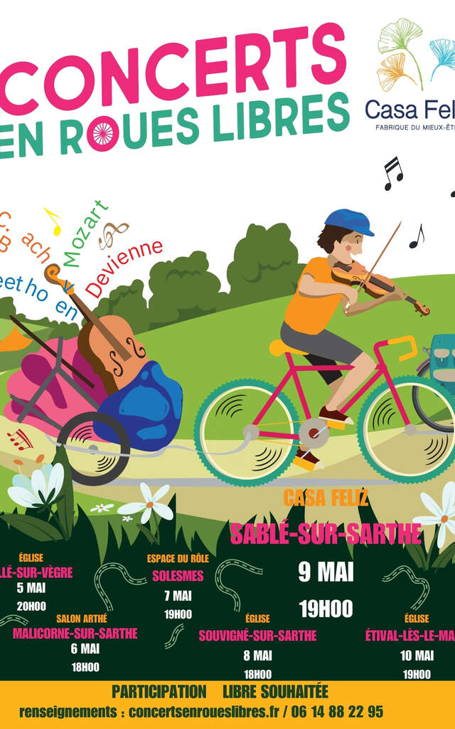 Concert en roues libres