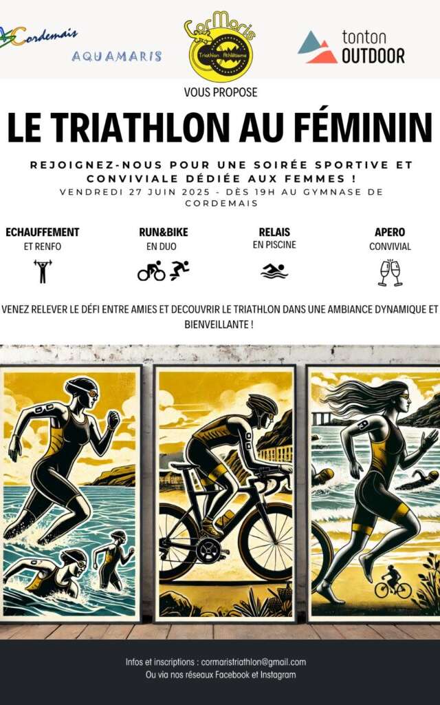 TRIATHLON AU FEMININ