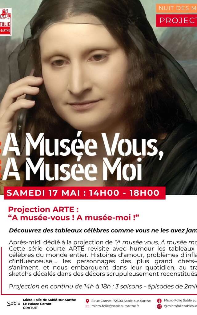 Projection série ARTE : "A musée vous ! A musée moi !"