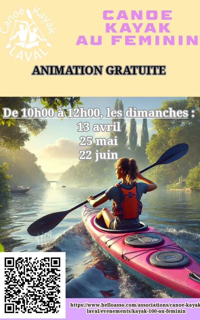 Canoë Kayak au féminin