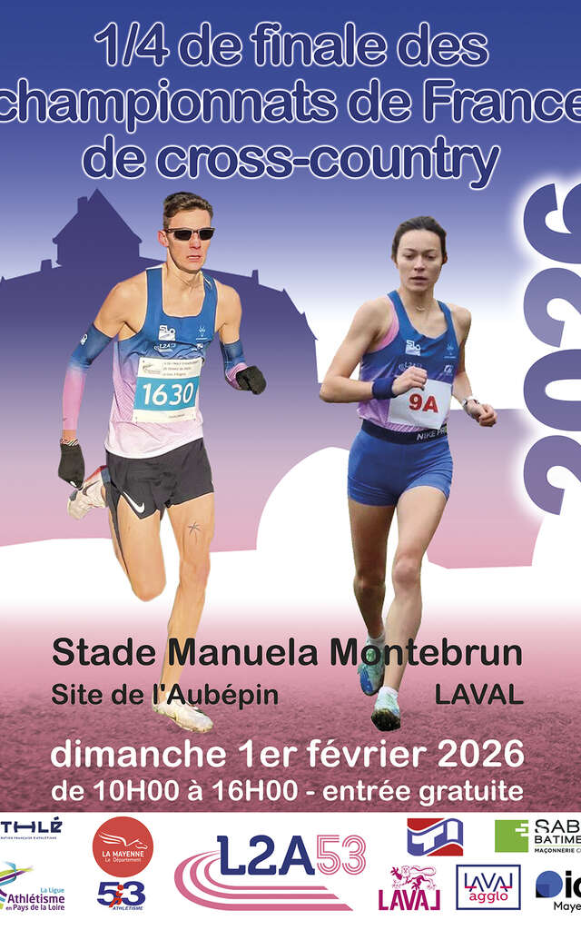 1/4 de finale des championnats de France de cross-country