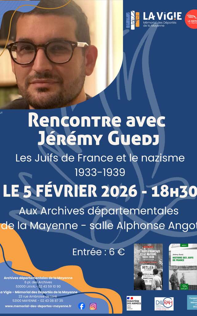 Rencontre avec Jérémy Guedj, auteur de "Les juifs français et le nazisme, 1933-1939"