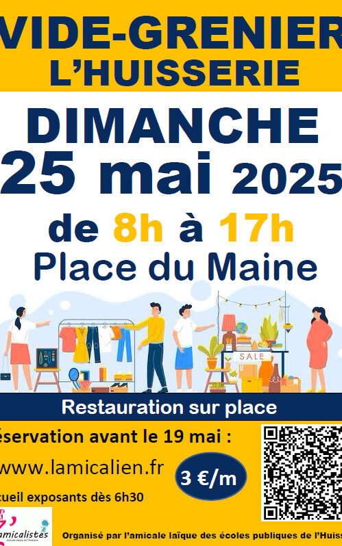 Vide-Grenier Ecole Publique L'Huisserie