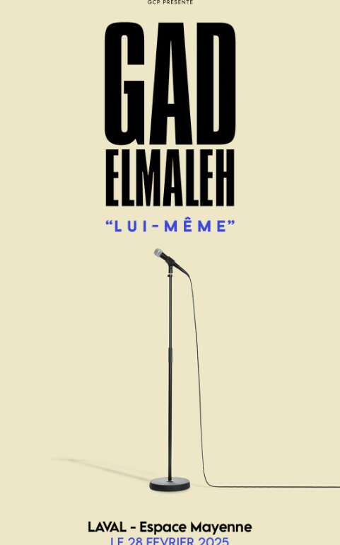 Spectacle - Gad Elmaleh // Espace Mayenne