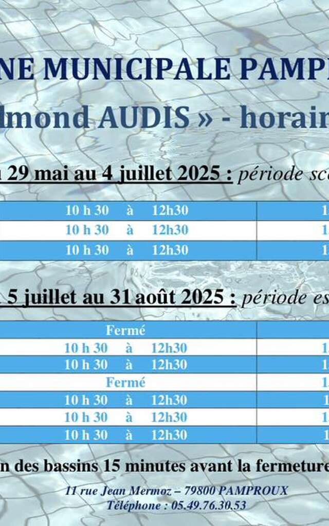 Piscine municipale "Edmond Audis"