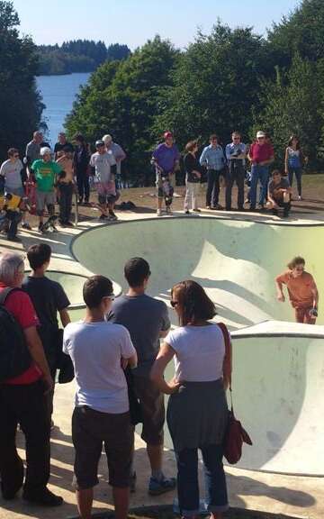 Skate Park OTRO de l'Île de Vassivière