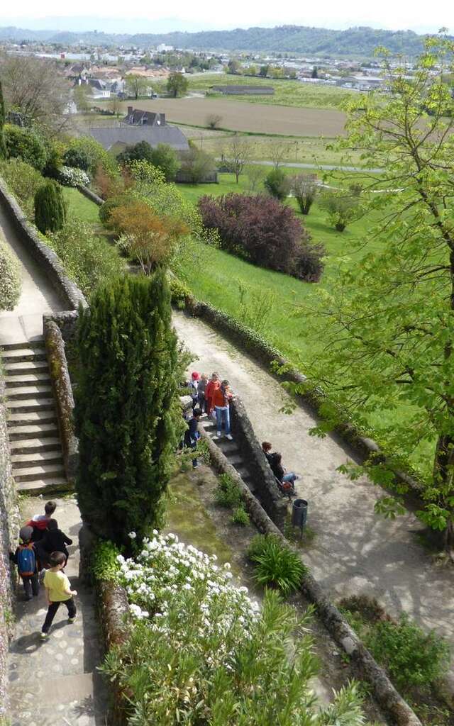 Les remparts de la cité de Lescar
