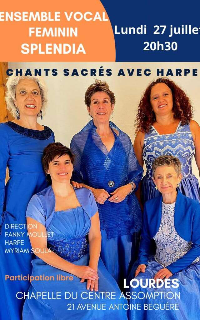Concert de chants sacrés avec harpe