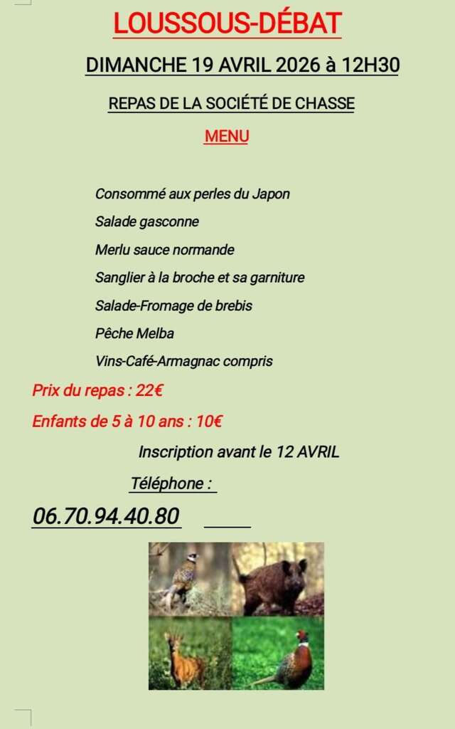 Repas de la chasse