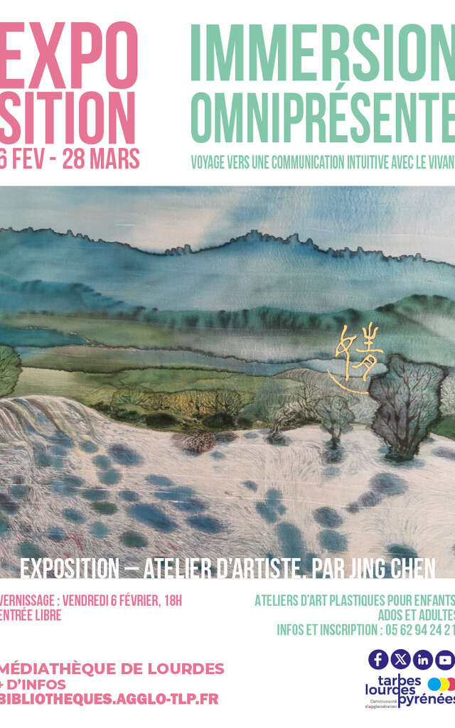 Exposition de l'artiste Jing Chen: Immersion omniprésente