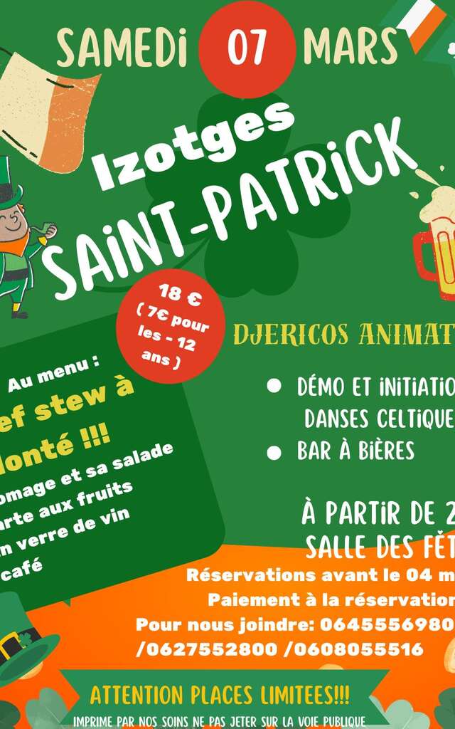 Fête de la Saint-Patrick