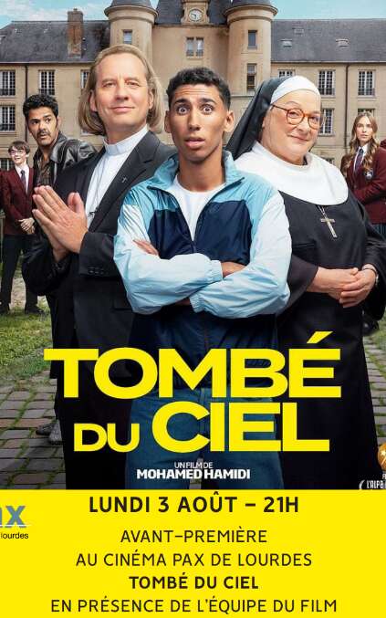 Avant première du film "Tombé du ciel" au cinéma Pax