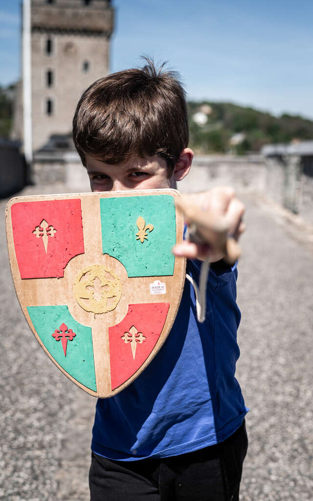 Visites guidées en famille au château "Au temps d'avant, dans la peau d'un chevalier"