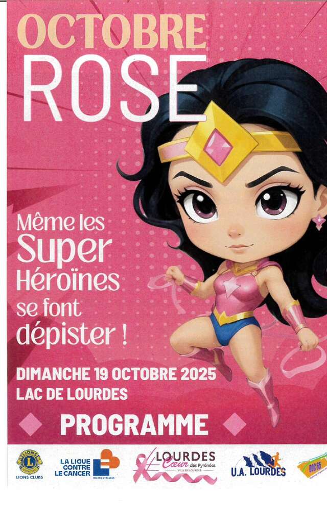 Opération Octobre Rose à Lourdes