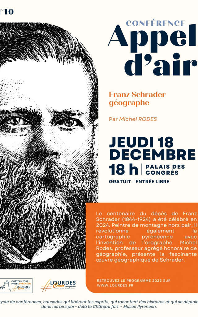 Conférence appel d'air: "Franz Schrader géographe"