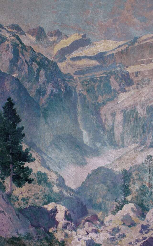 Visite flash Coup de cœur sur les collections : Franz Schrader - la montagne sublimée