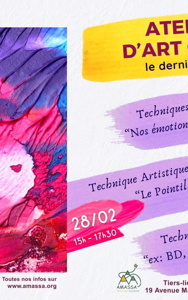 Atelier d'art créatif « Technique artistique : le pointillisme »
