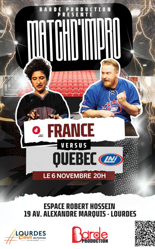 Match d'impro France / Québec