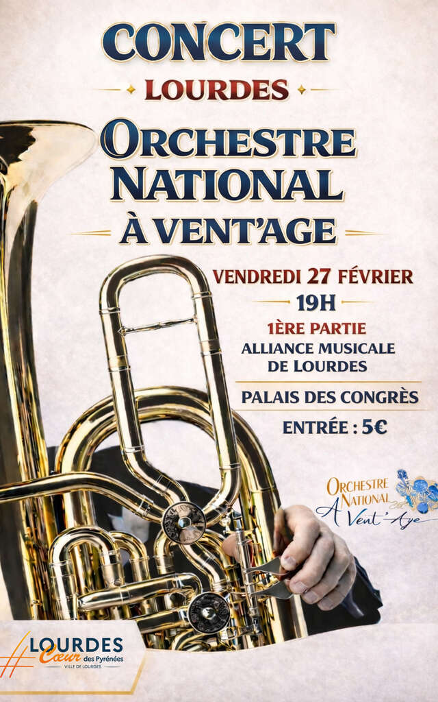 Concert de l’Orchestre national À Vent’Age