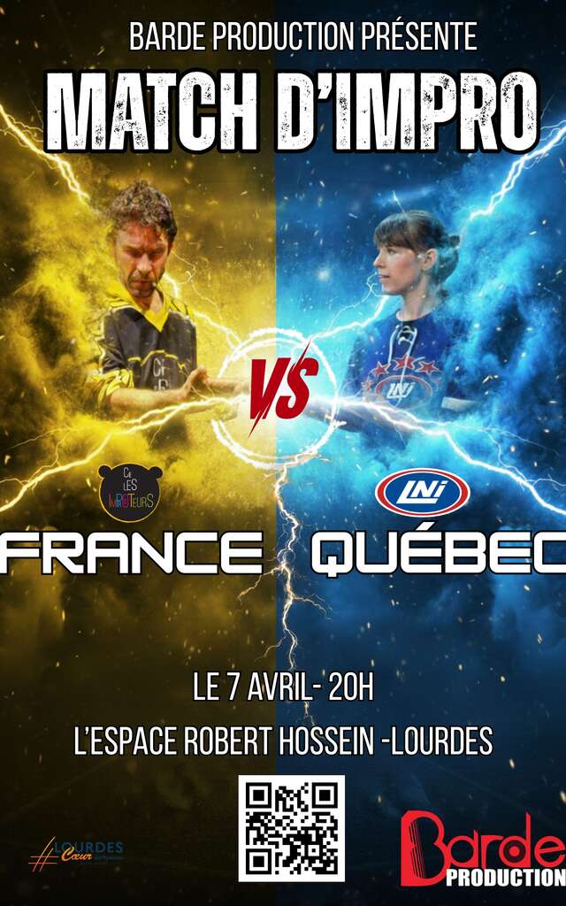 Match d'impro France / Québec