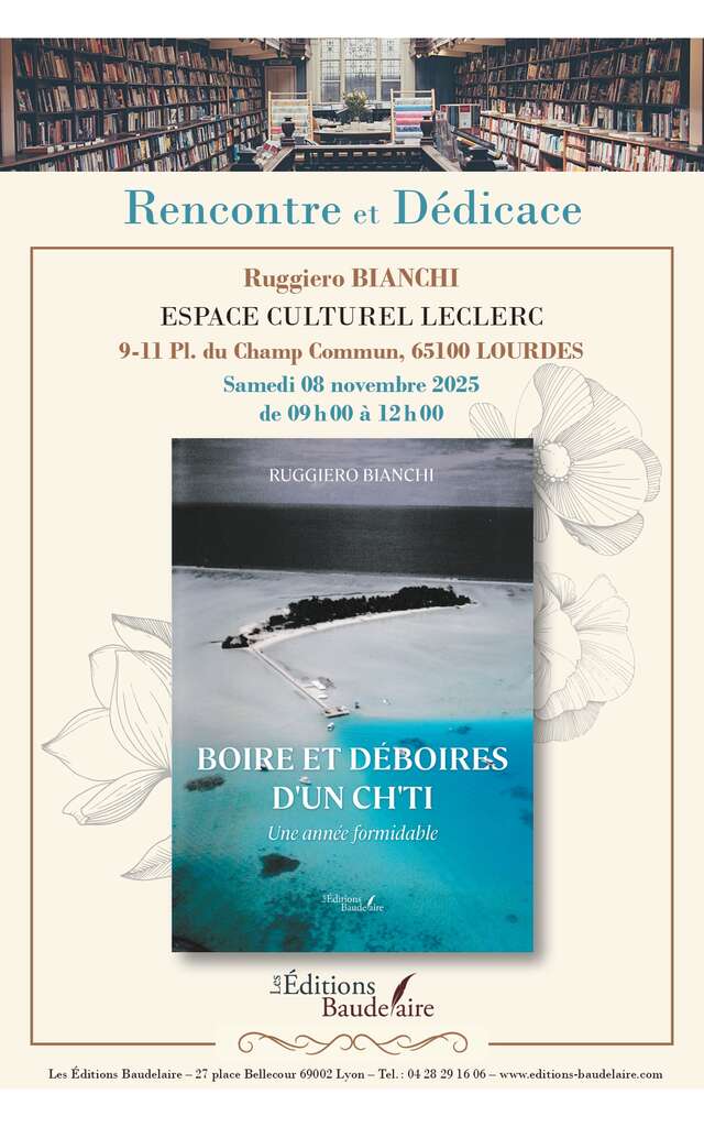 Rencontre et dédicace avec Ruggiero Bianchi