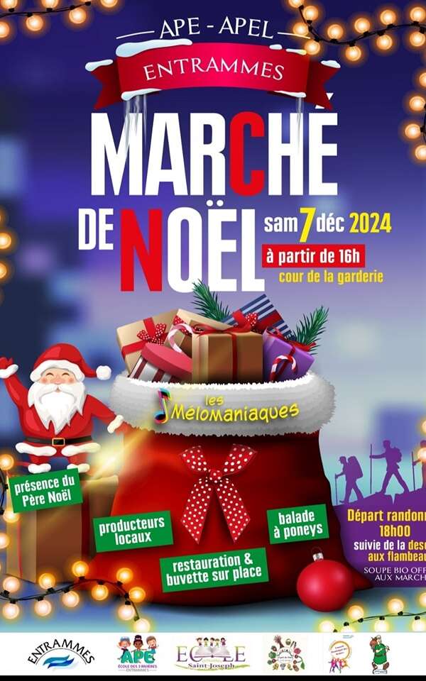 Marché de Noël à Entrammes