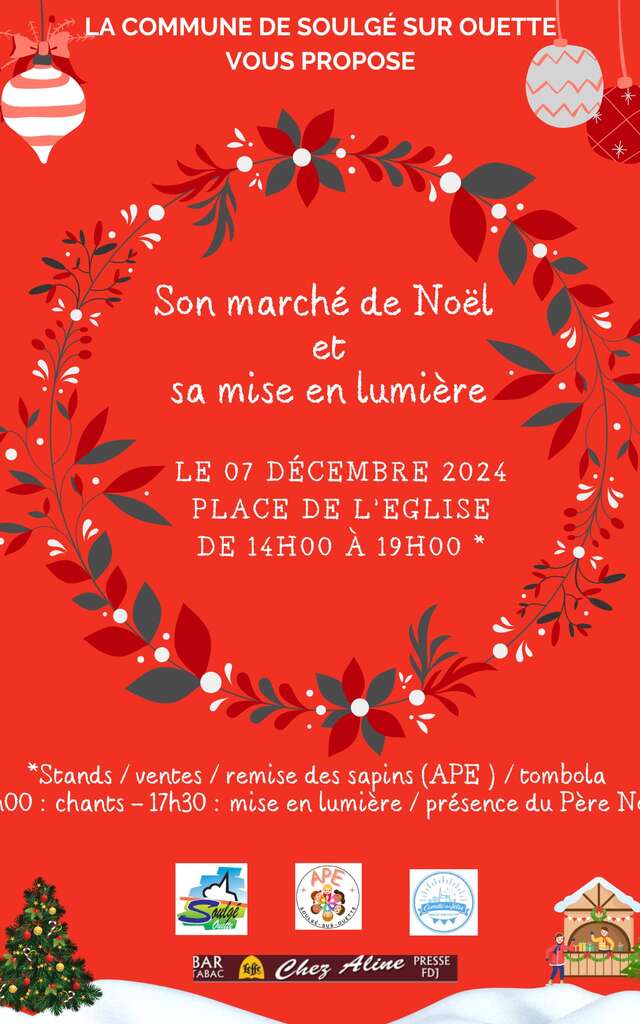 Marché de Noël - Soulgé sur Ouette