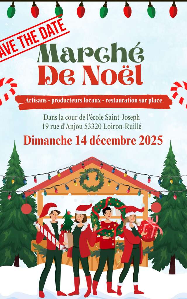 Marché de Noël - Loiron-Ruillé