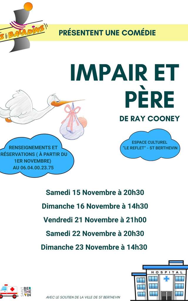 Spectacle comédie : Impair et père