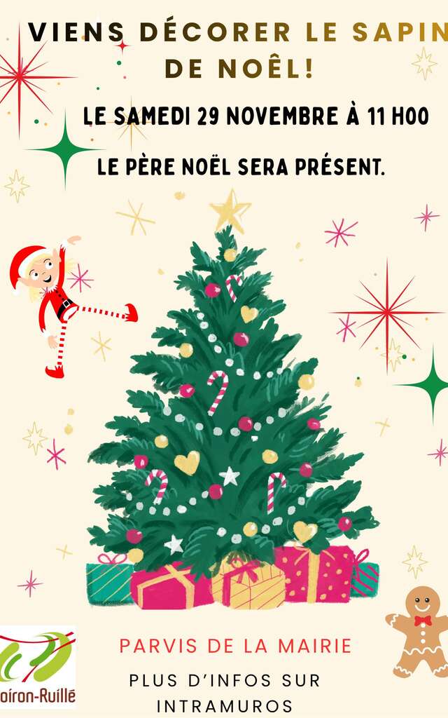 Décoration du sapin de Noël