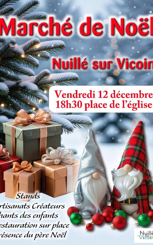 Marché de Noël - Nuillé sur Vicoin