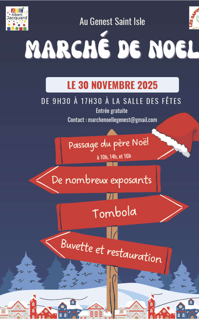 Marché de Noël - Le Genest-Saint-Isle
