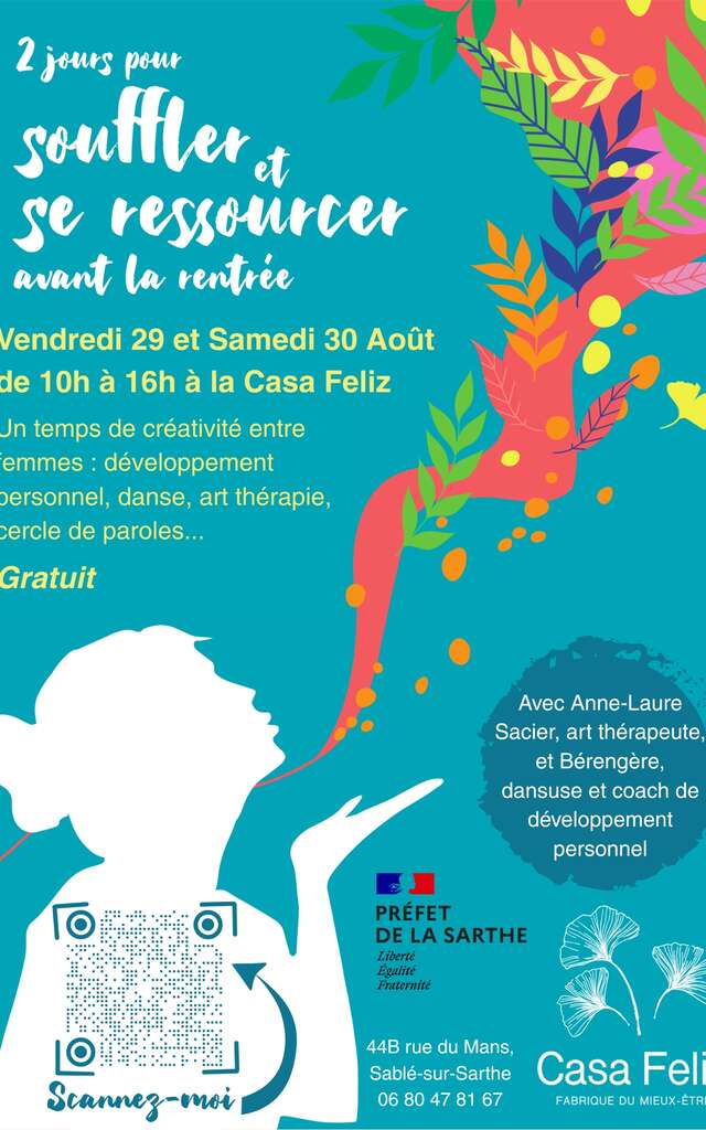 2 jours de souffle pour les femmes avant la rentrée