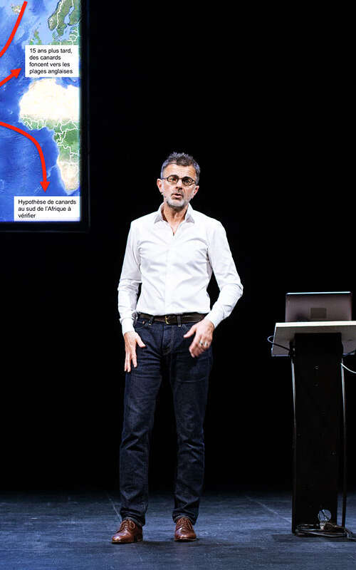 À la recherche des canards perdus, cartographie 1 - Cie vertical détour / Le Théâtre