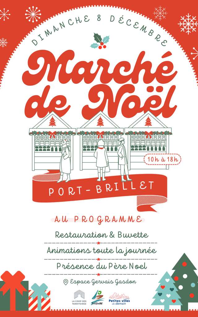 Marché de Noël - Port-Brillet